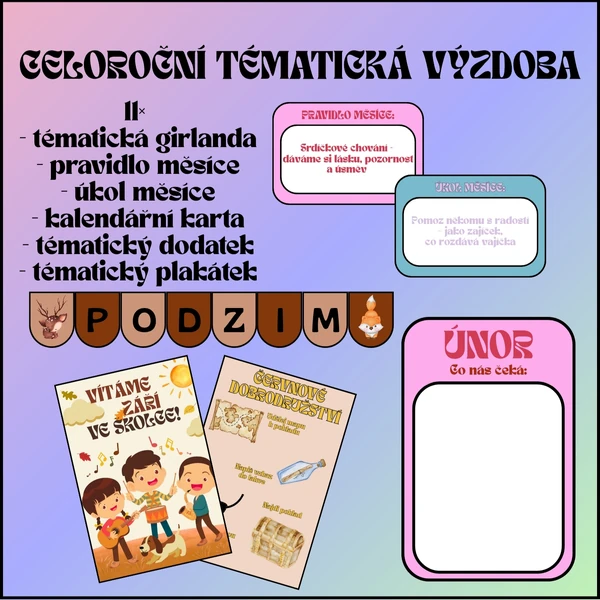 Celoroční tematická výzdoba 