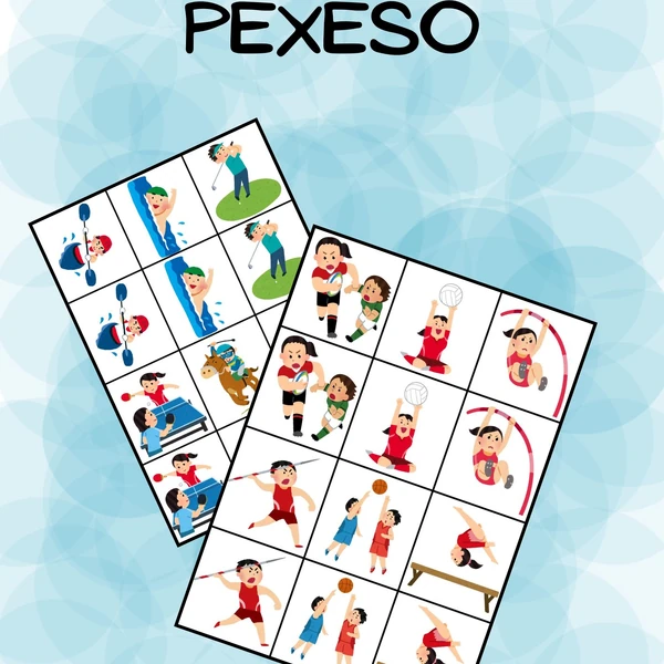 Pexeso Letní sporty 