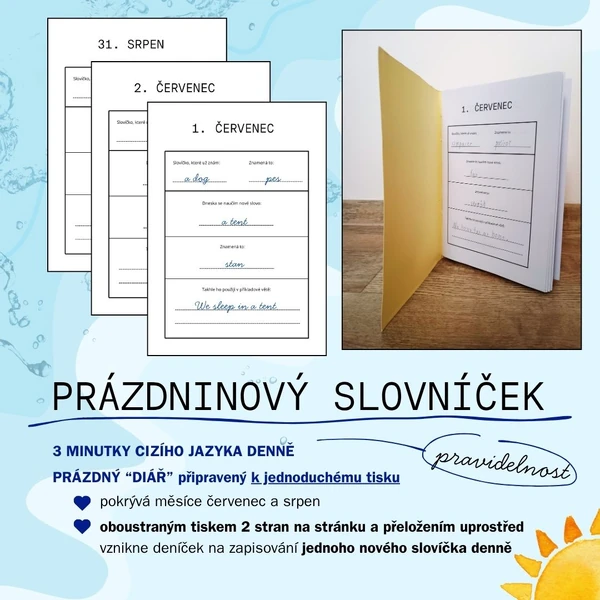 Prázdninový slovníček