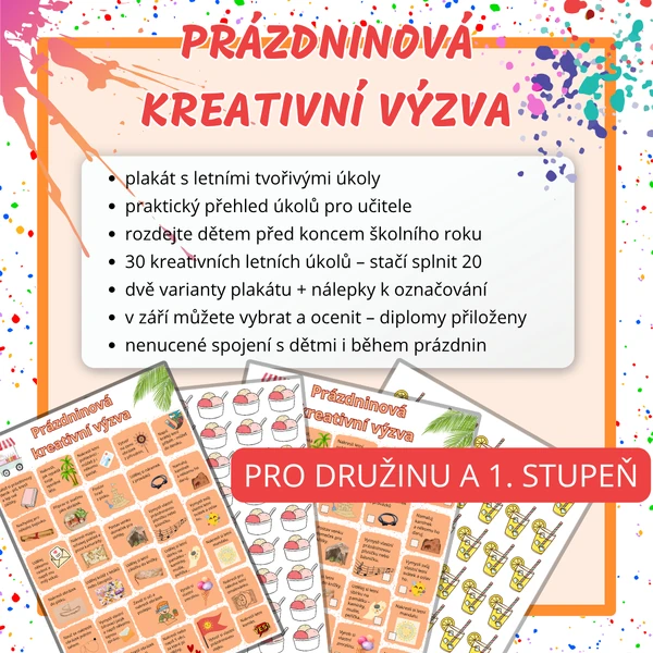 Prázdninová kreativní výzva