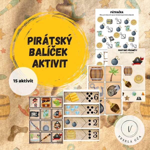 PIRÁTSKÝ BALÍČEK AKTIVIT