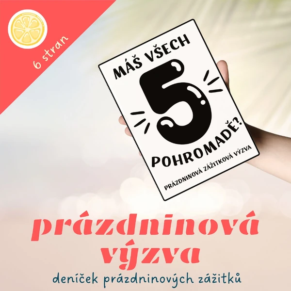 PRÁZDNINOVÁ VÝZVA | deník zážitků