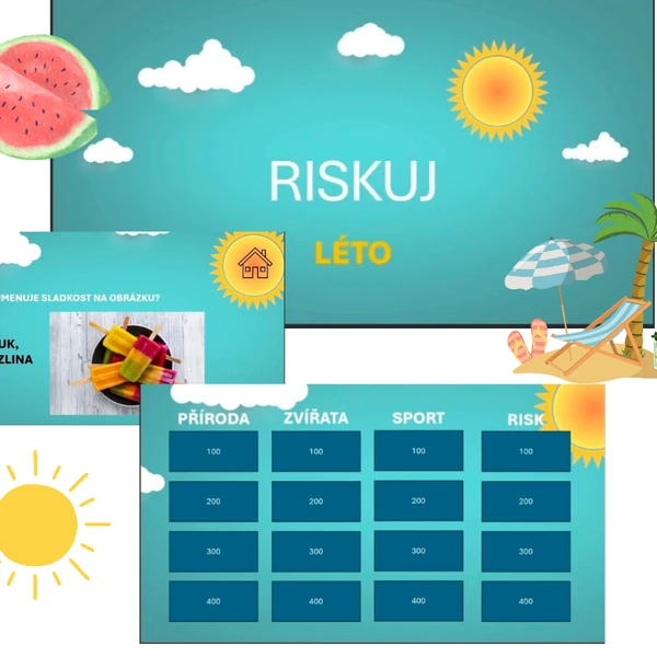 Interaktivní hra RISKUJ LÉTO 