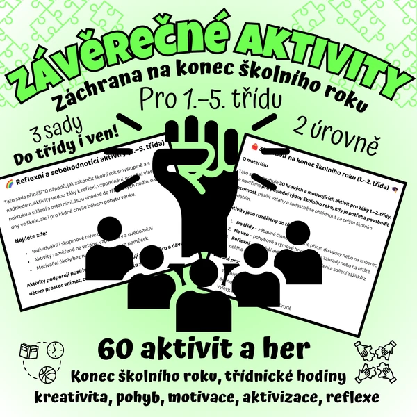 👩‍🏫Aktivity nejen na konec školního roku📚