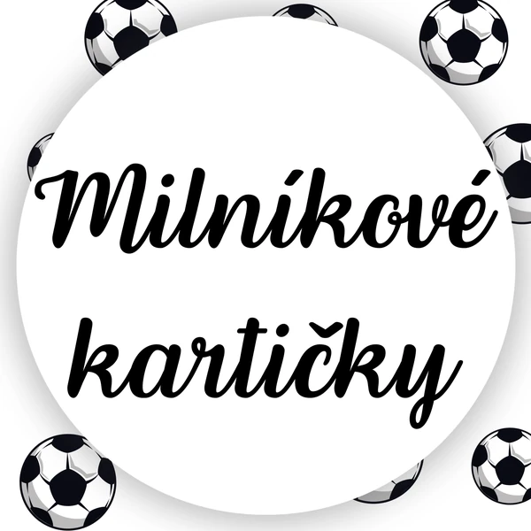 Milníkové kartičky - Fotbal