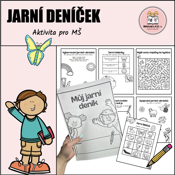 Jarní deníček - soubor aktivit pro MŠ