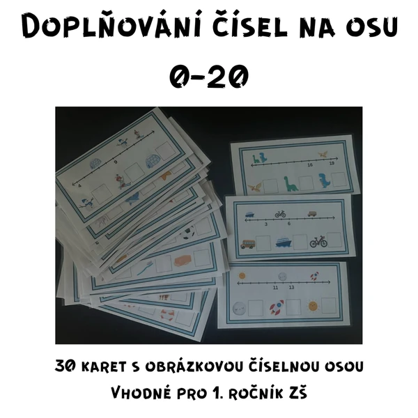 Doplňování čísel na osu