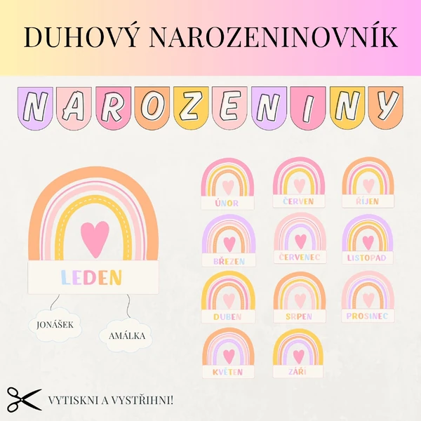Duhový narozeninovník