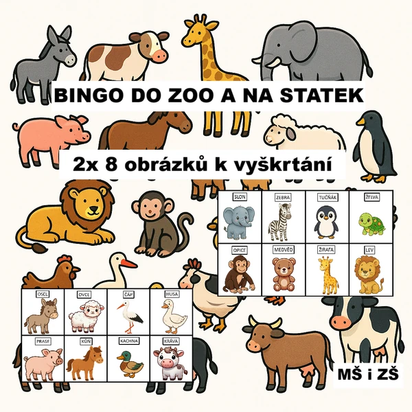 Bingo na statku a do zoo