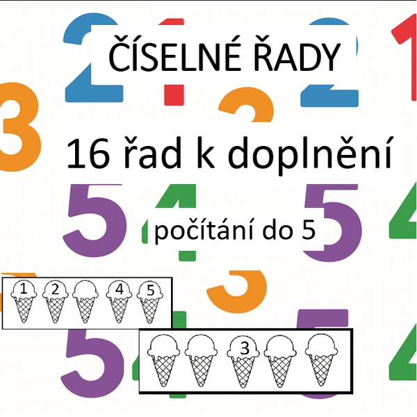 Číselné řady do 5
