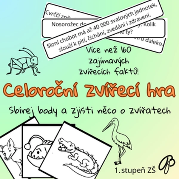 Zvířecí zajímavosti - celoroční hra