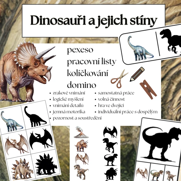 Dinosauři a jejich stíny