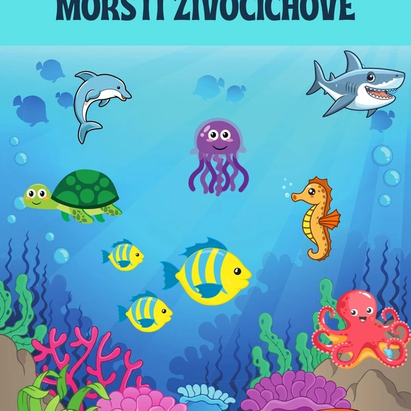 Pexeso - Mořští živočichové 