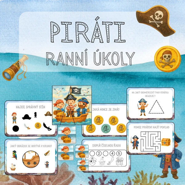 Ranní úkoly - PIRÁTI