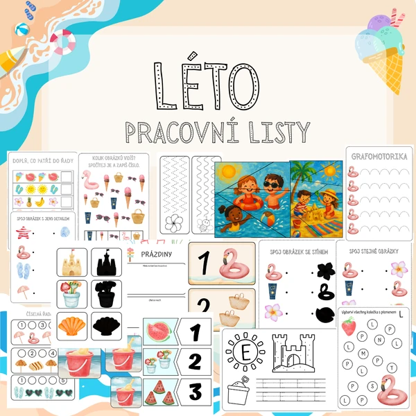 Pracovní listy - LÉTO