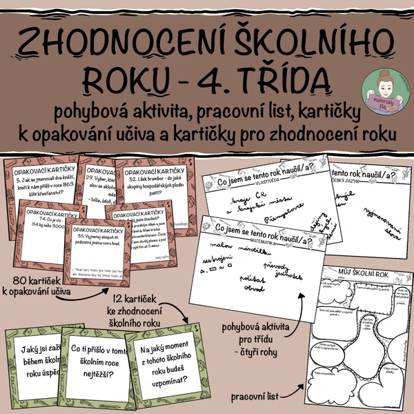 Zhodnocení školního roku - 4. třída