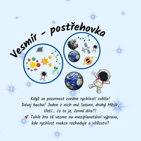 Vesmír - postřehovka 