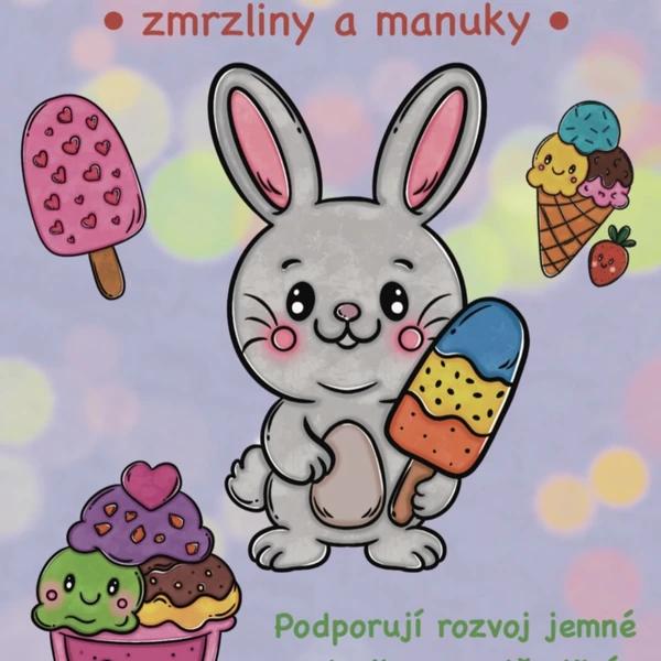🍦 Letní omalovánky – Nanuky a zmrzliny🍦