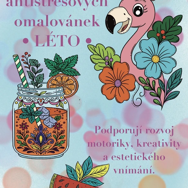 Léto- Antistresové omalovánky 🦩