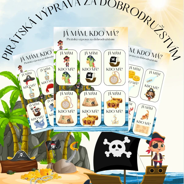 PIRÁTI - JÁ MÁM, KDO MÁ?🏴‍☠️🦜