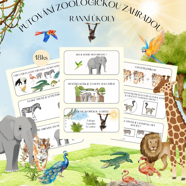 ZOO- Ranní úkoly 🦒🦓