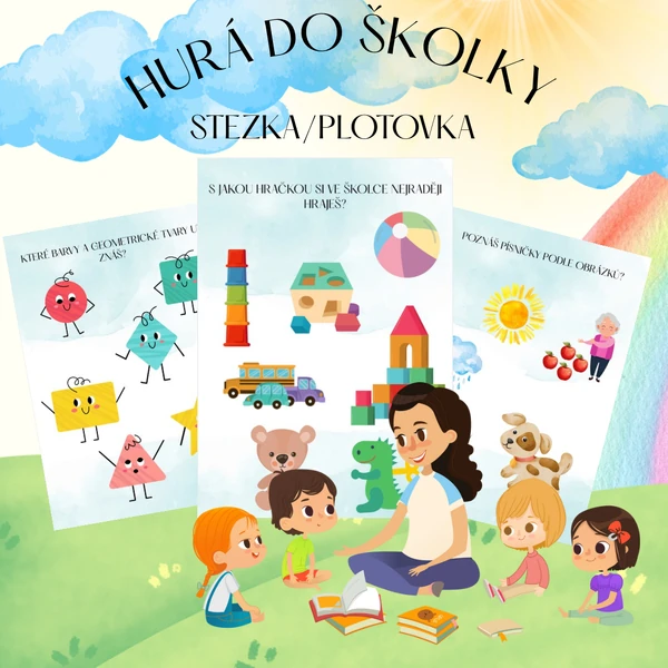 HURÁ DO ŠKOLKY - Stezka/Plotovka🧒🏼🛝🌈