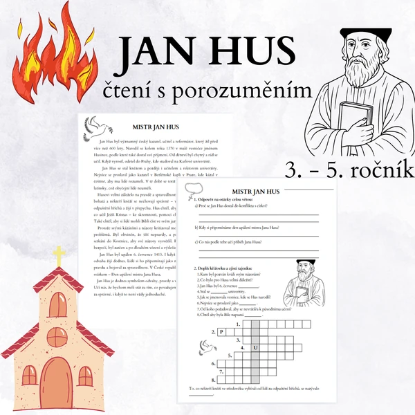 Jan Hus - čtení s porozuměním