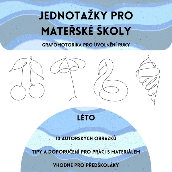 Jednotažky pro mateřské školy - léto