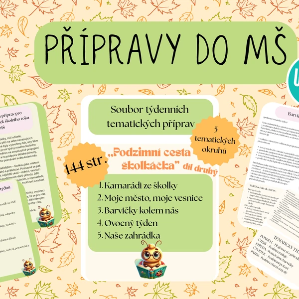 SADA PŘÍPRAVY - září 2 (adaptace, podzim)
