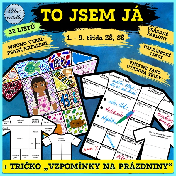 TO JSEM JÁ (+ vzpomínky na prázdniny, cíle, předsevzetí)