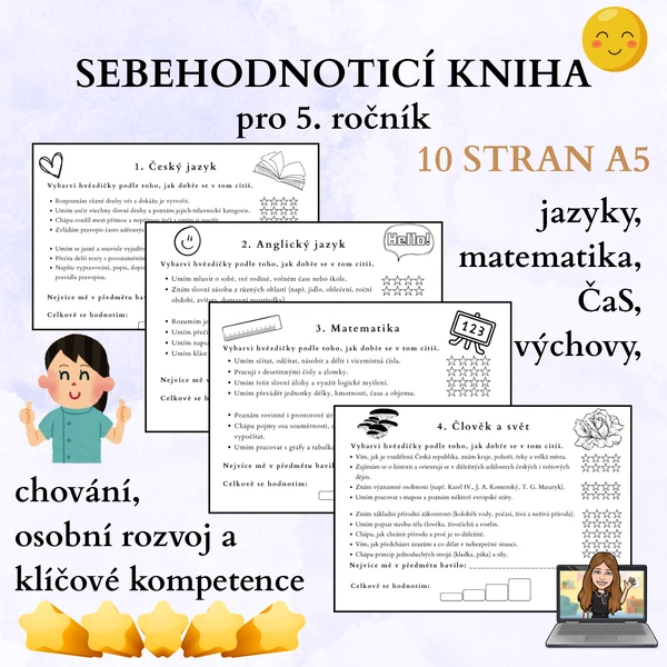 Sebehodnoticí kniha - 5. ročník
