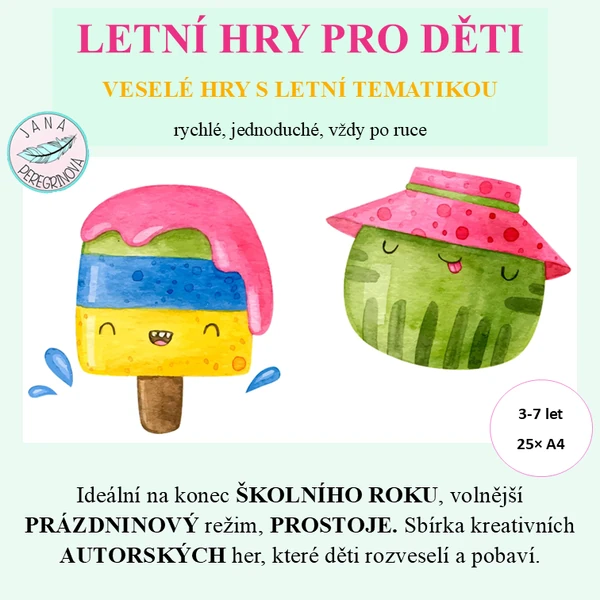 LETNÍ HRY PRO DĚTI – soubor veselých letních her