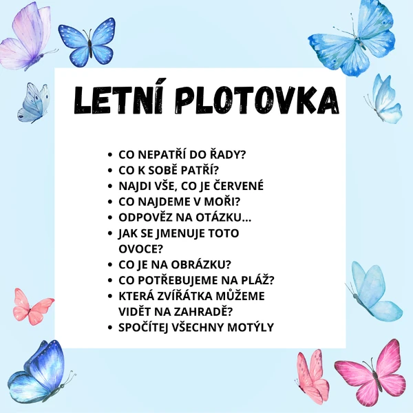 Letní plotovka