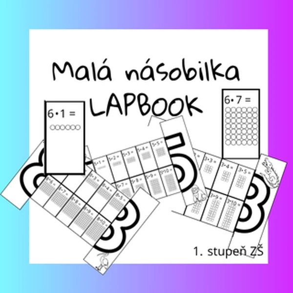 Malá násobilka - Lapbook