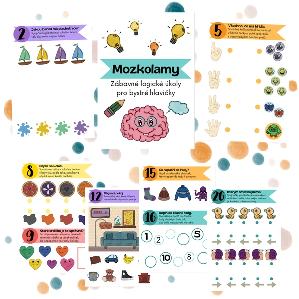 Mozkolamy - logické úkoly pro děti