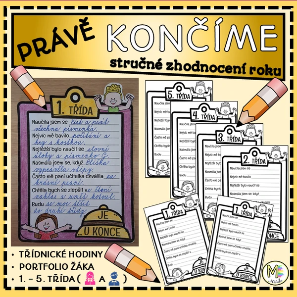 PRÁVĚ KONČÍME - aneb školní rok je u konce