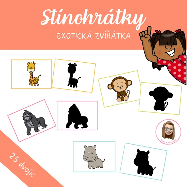 Exotická zvířátka - stínohrátky