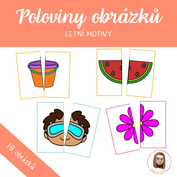 Poloviny obrázků - léto
