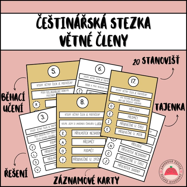 Češtinářská stezka - větné členy