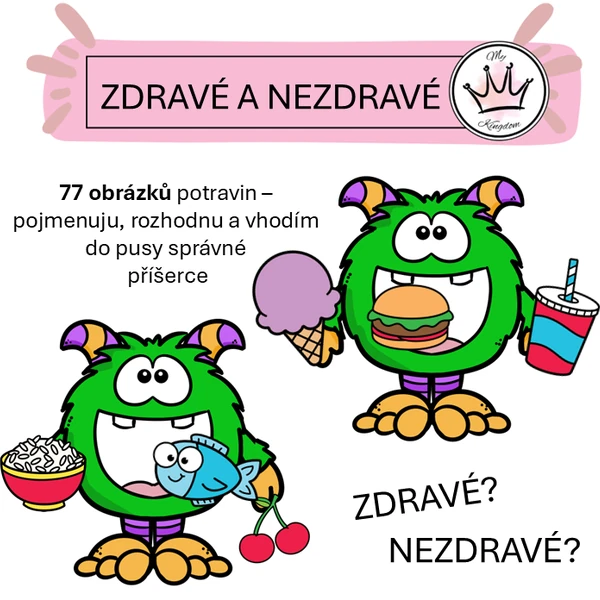 NAKRM PŘÍŠERKU - Zdravé a nezdravé