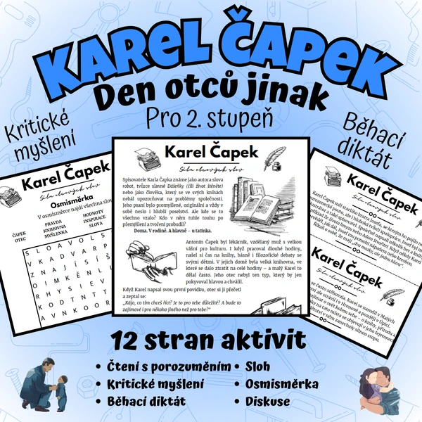 ✍️Karel Čapek - Síla otcových slov - Den otců jinak🧠