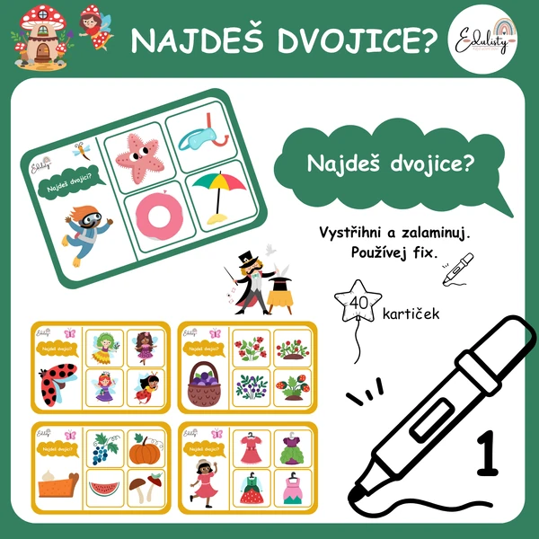 Najdeš dvojice?