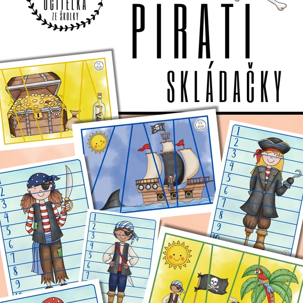 PIRÁTI - SKLÁDAČKY