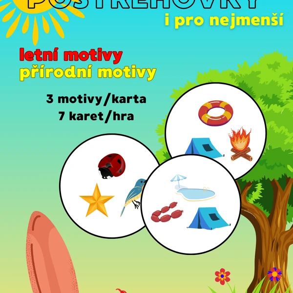 POSTŘEHOVKA i pro nejmenší - léto, prázdniny, příroda