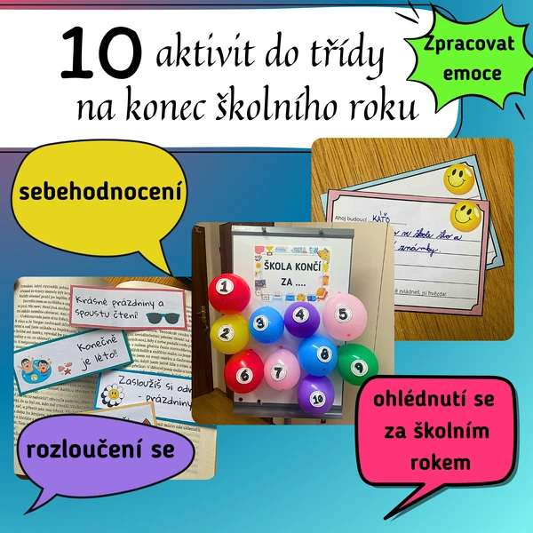 Aktivity do třídy na konec školního roku