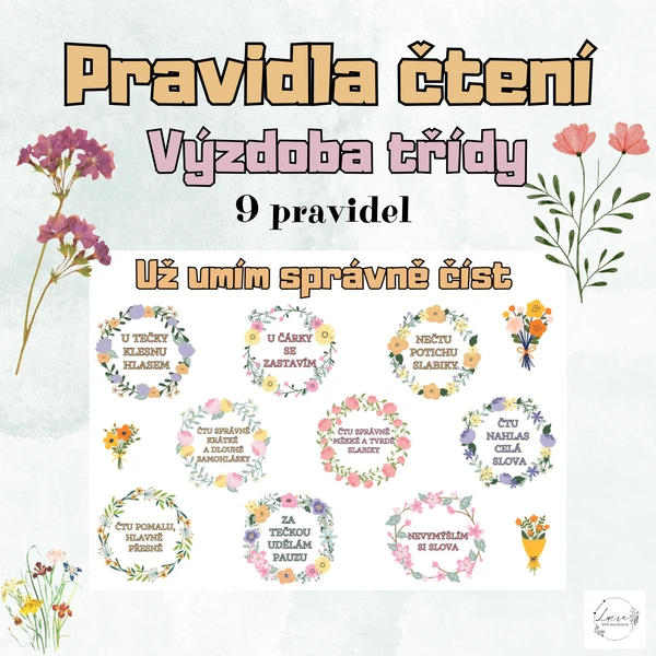 PRAVIDLA ČTENÍ
