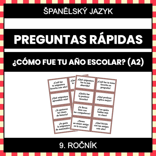 Preguntas Rápidas - ¿Cómo fue tu año escolar? (A2)