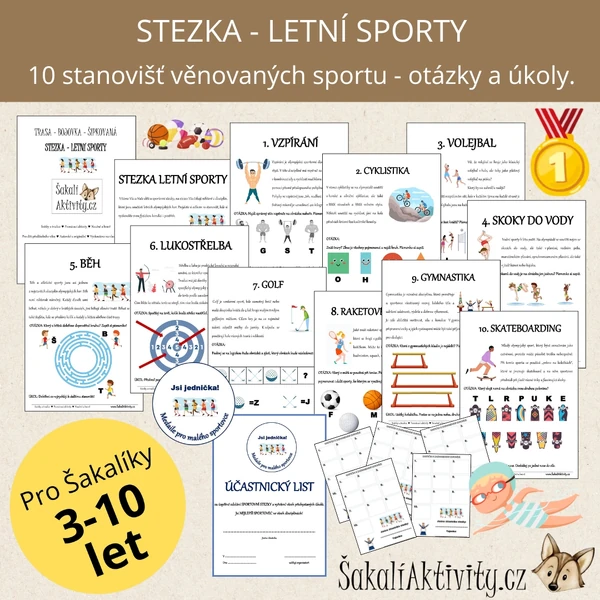 Šakalíkova trasa - STEZKA LETNÍ SPORTY