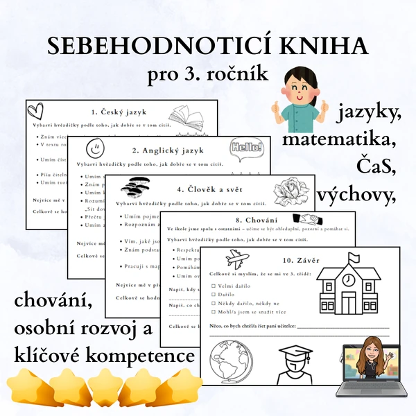 Sebehodnoticí kniha - 3. ročník