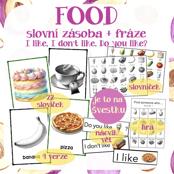 Food - slovíčka + fráze